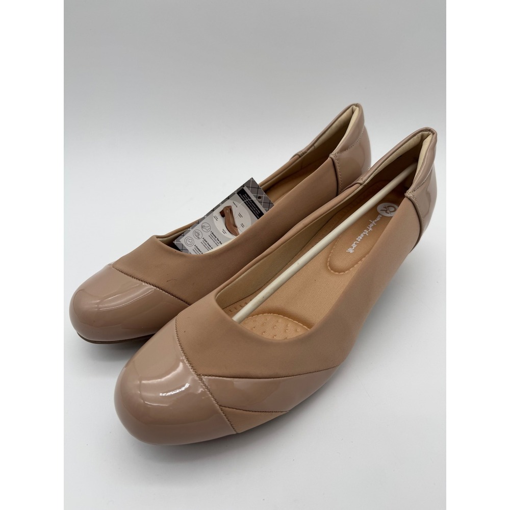 Comfort Shoes Unit Nude Flats Womens Size 11 Slip On Comfort Work Shoes